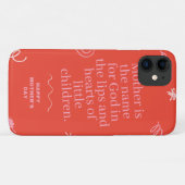 Coque-Mate à peine là Apple iPhone 11 Coque (Dos (Horizontal))