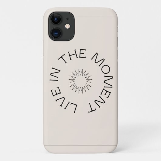 Coque-Mate à peine là Apple iPhone 11 Coque (Dos)