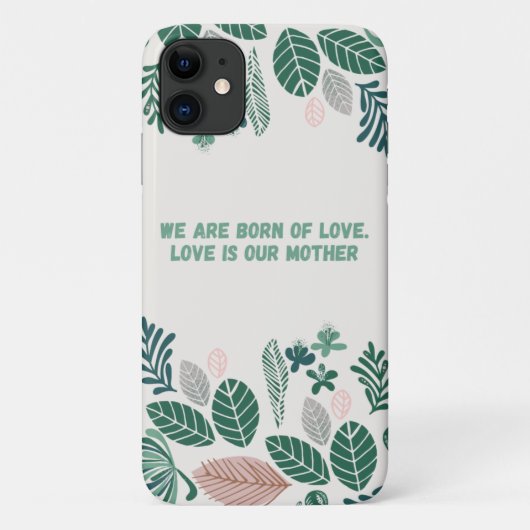 Coque-Mate à peine là Apple iPhone 11 Coque (Dos)