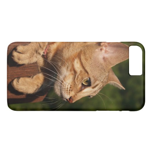 Coque-Mate à peine There Plus iPhone 7 Coque Kitte (Dos (Horizontal))