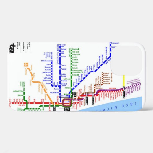 Coque-Mate Coque de Chicago (Verso (horizontal))