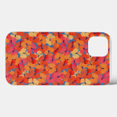 Coque-Mate coque ipad rose-orange-jaune (Verso (horizontal))