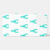 Coque-Mate coque iphone de homard de la côte turqu (Verso (horizontal))