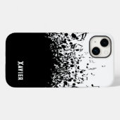 coque-Mate coque iphone de l'explosion de musique (Verso (horizontal))