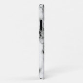 Coque-Mate coque iphone en marbre noir (Dos/Droite)