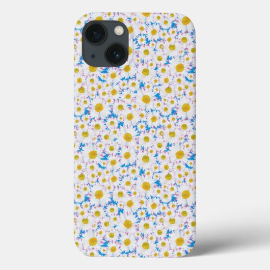 Coque-Mate Coque pour iPad : Ditzy White Daisies : (Verso)
