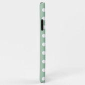 Coque-Mate de Sage Green Pastel Polka Dot coque ip (Dos/Droite)