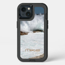 Coque-Mate iPhone 13 Coque personnalisé Ocean Wave
