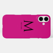 Coque-Mate simple et moderne Monogramme coque ipho (Verso (horizontal))