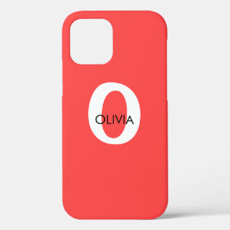 Coque-Mate Tough iPhone 12 Coque PERSONNALISÉ INIT