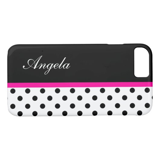 coque Mesdames Monogramme iPhone 7 (Dos (Horizontal))