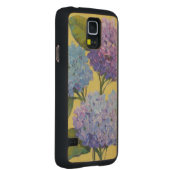 Coque Mince En Érable Galaxy S5 Hydrangée de printemps I (Droite)