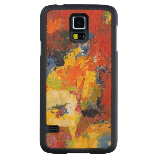 Coque Mince En Érable Galaxy S5 Jour de la course (Dos)