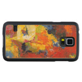 Coque Mince En Érable Galaxy S5 Jour de la course (Devant (horizontal))