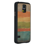 Coque Mince En Érable Galaxy S5 Strates de MESA I (Droite)