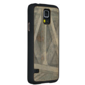 Coque Mince En Érable Galaxy S5 Structure industrielle | Pont (Droite)