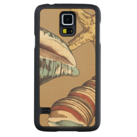 Coque Mince En Érable Galaxy S5 Trio Shell sur Khaki (Dos)
