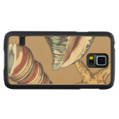 Coque Mince En Érable Galaxy S5 Trio Shell sur Khaki (Devant (horizontal))