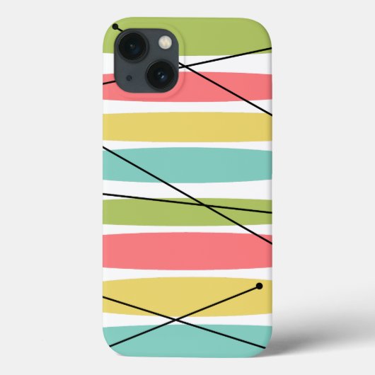 Coque mini iPad Dazzle Stripe (Verso)