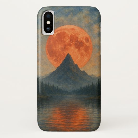 Coque mobile Blood Moon Peak (Dos)