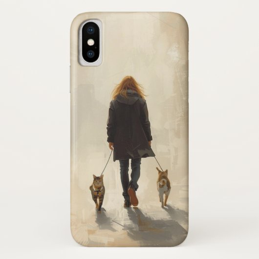 Coque mobile Cat Walk Elegance (Dos)