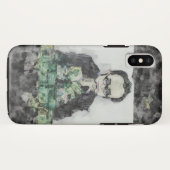 Coque mobile Contemplative Genius (Dos (Horizontal))