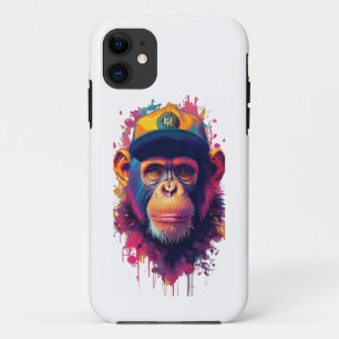 Coque mobile cool Casquette de singe