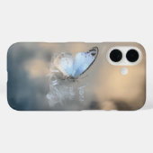 Coque mobile Crystal Blue Butterfly (Verso (horizontal))