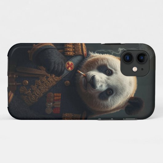 Coque mobile Panda Commander (Dos (Horizontal))