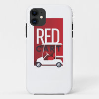 Coque mobile Red Cart Golf