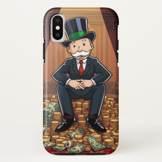 Coque mobile Rich Tycoon (Dos)