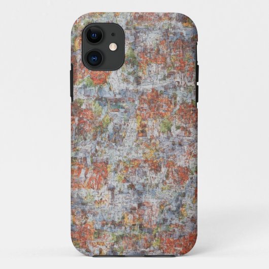 Coque mobile Urban Mosaic Art (Dos)