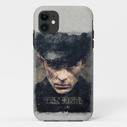 Coque mobile vintage Portrait Grit (Dos)