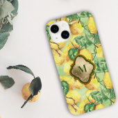 Coque Monogramme Lemon Garden
