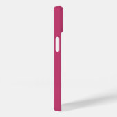 Coque Monogramme minimal initial pour fille rose m (Verso / Droite)