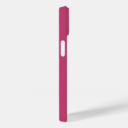 Coque Monogramme minimal initial pour fille rose m (Verso / Droite)
