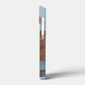 Coque - Motif de courtepointe - Château (Verso / Gauche)