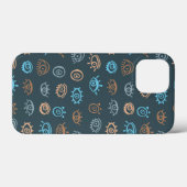 Coque Motif de l'oeil du mal-coque iphone (Verso (horizontal))