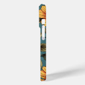 Coque Motif de tournesol radiant (Verso / Gauche)