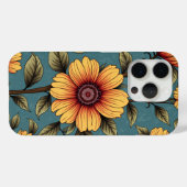 Coque Motif de tournesol radiant (Verso (horizontal))