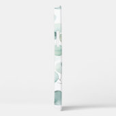 Coque Motif d'Eucalyptus-Mat (Verso / Droite)