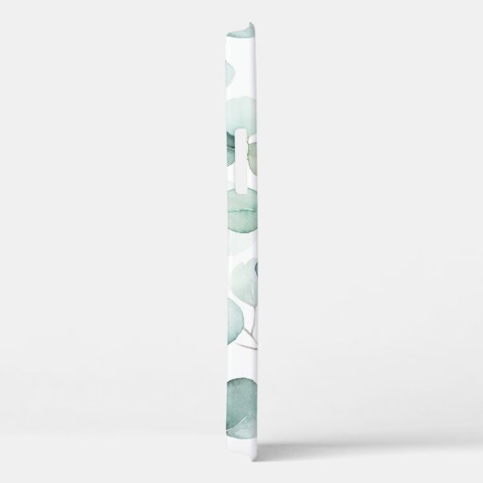 Coque Motif d'Eucalyptus-Mat (Verso / Droite)