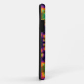 Coque Motif Kaleidoscope vert pourpre torride (Dos/Droite)