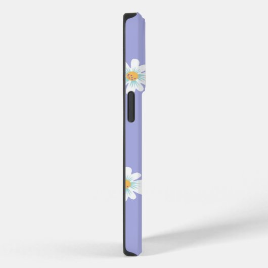 Coque mou à fleurs violettes (Verso / Droite)