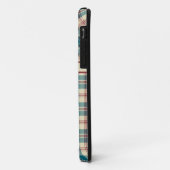 Coque Navy Blue, Deep Red, Beige Plaid iPhone 5/5s (Dos/Gauche)
