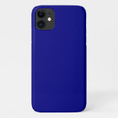 Coque Navy Blue iPhone 11 (Dos)