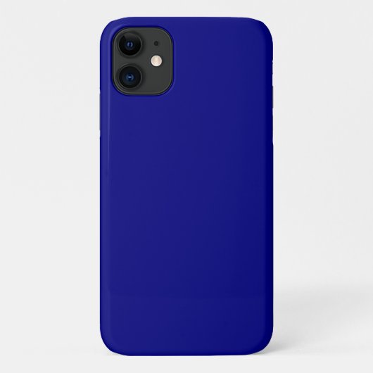 Coque Navy Blue iPhone 11 (Dos)