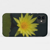 Coque Nénuphar Lotus Jaune Mate coque iphone (Dos (Horizontal))