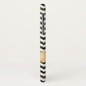 Coque noir blanc-mat à peine il y a iPhone X Coque (Dos/Gauche)