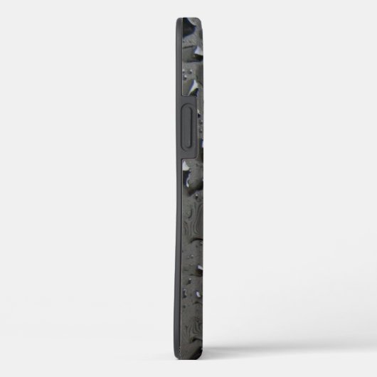 Coque noir brillant et blanc-coque iphone (Verso / Droite)